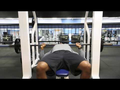 Smith Machine Bench Press Flat