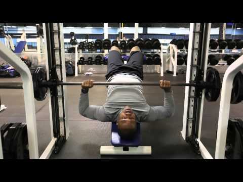 Smith Machine Bench Press Decline