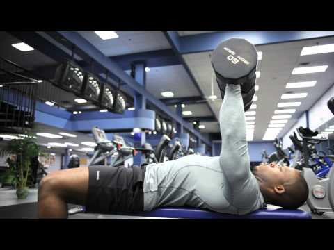 Dumbbell Bench Press Flat