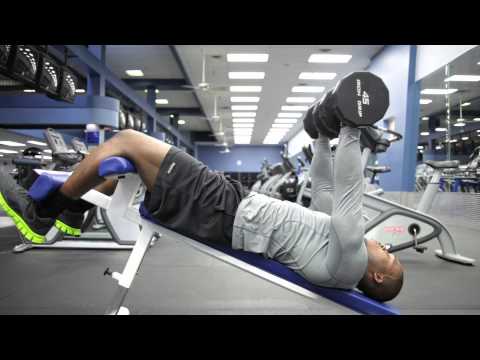 Dumbbell Bench Press Decline