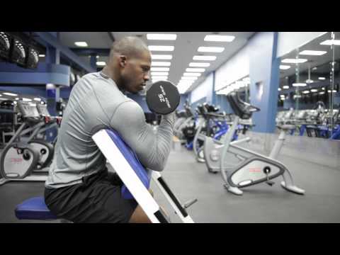 Dumbbell Preacher Curl