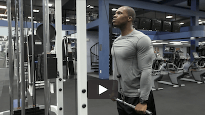 Tricep Pressdown with Cable